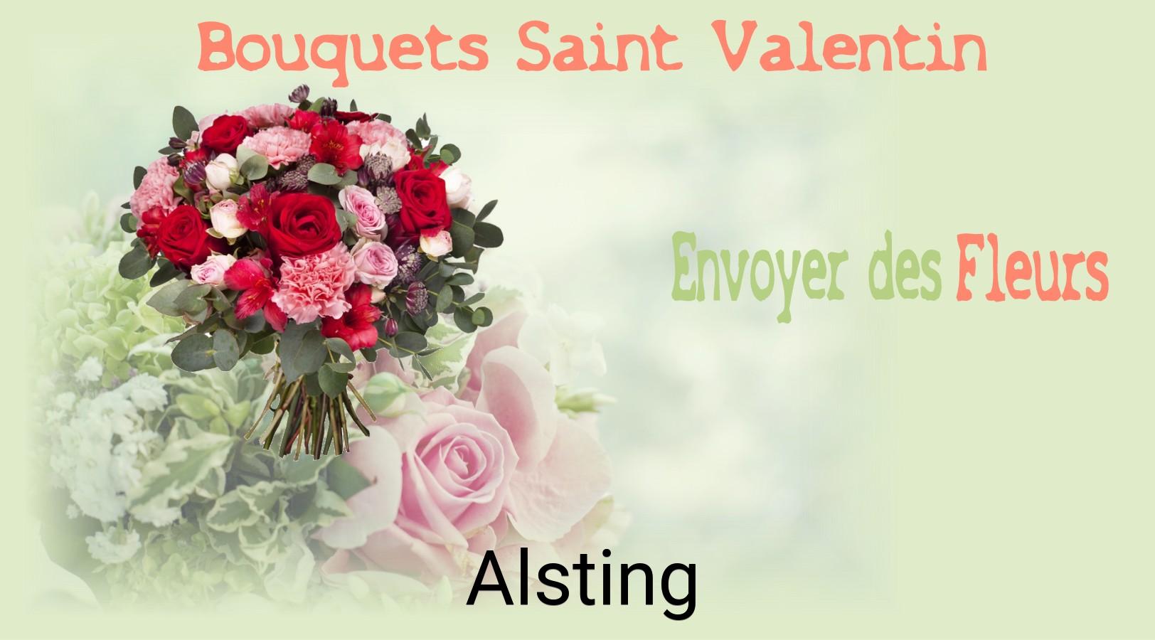 Roses de Saint-Valentin livrées à Alsting